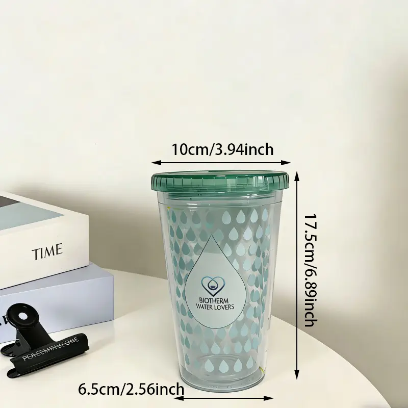 16 oz miljøvenlig genanvendelig plastikkop