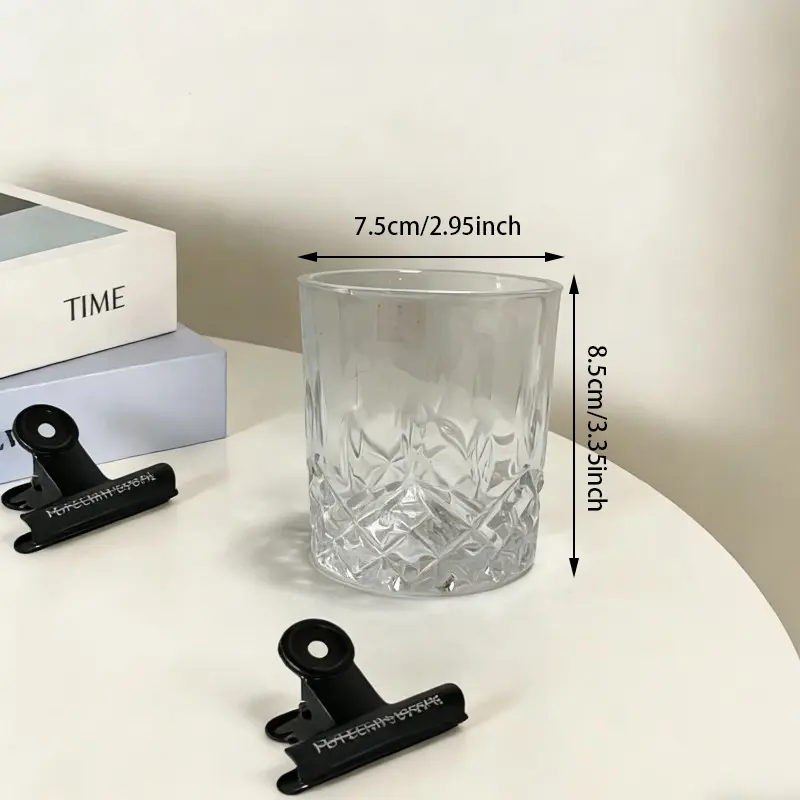 Glas krystal whisky tumblere