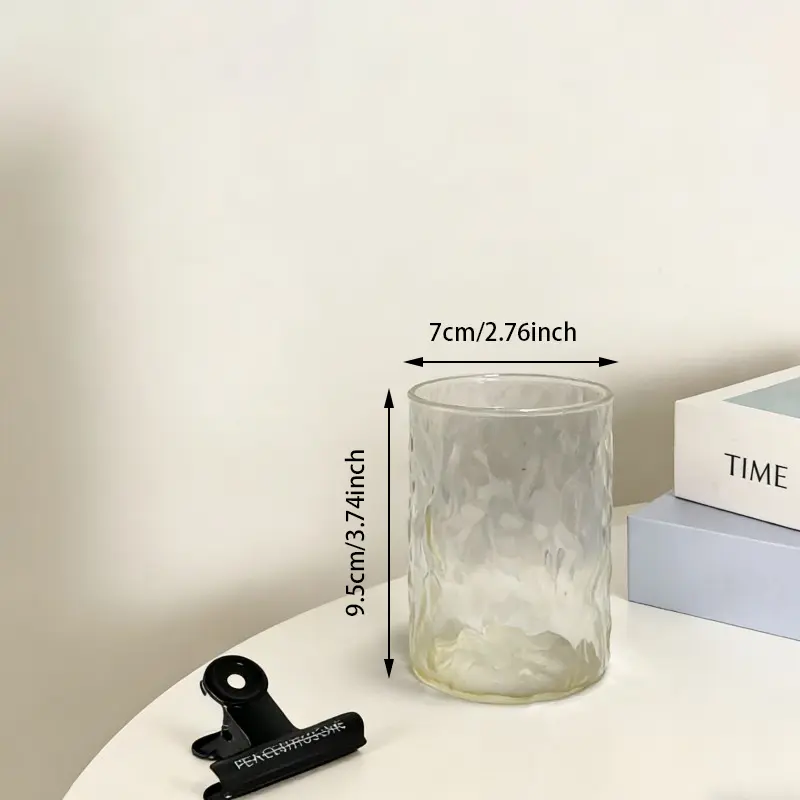 Håndhamrede Bark Texture Glas Tumblers