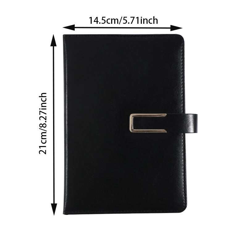 Premium PU læder hardcover notesbog