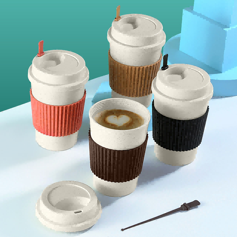 Wheat Straw Genanvendeligt kafferejsekrus