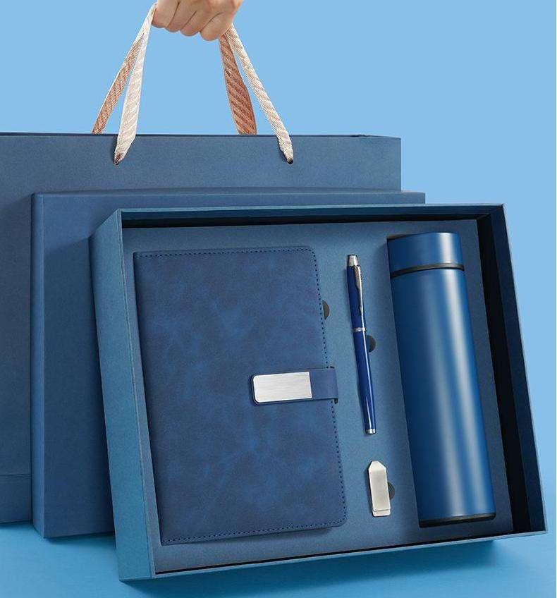 Brugerdefineret logo Business Gave Notebook Pen Vakuum Kolbe