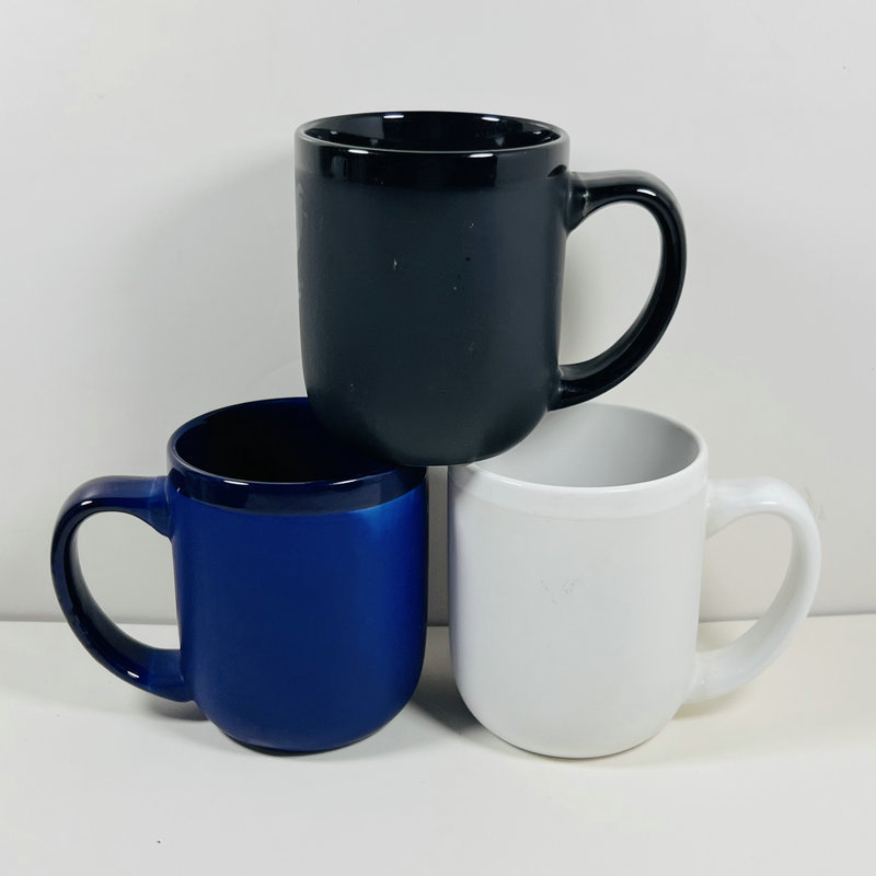 Brugerdefineret logo mat keramisk kaffekrus til cafegave